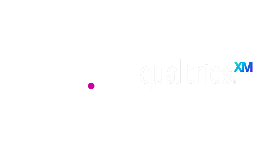 Qualtrics l Bond - White logos